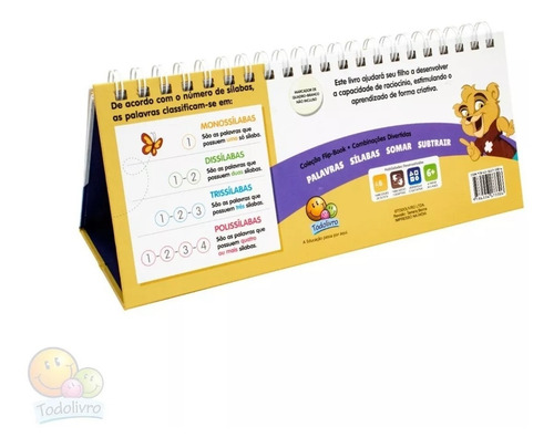Imagem 3 de 7 de Flip-book - Combinações Divertidas: Sílabas (escolinha Todolivro) | Todolivro