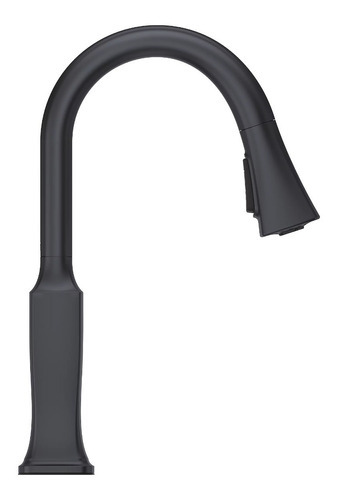 Grifo De Cocina Pfister F-529-7kf Monomando Con Dispensador Acabado Mate Color Negro