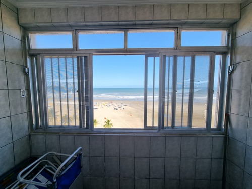 Imagem 11 de 11 de Kitão Mobiliado De Frente Ao Mar Na Guilhermina Em Praia Grande