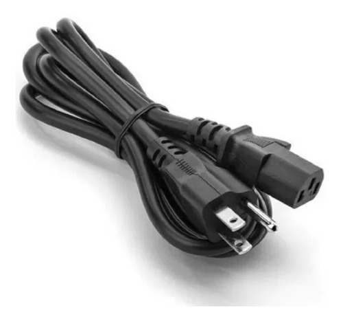 Pack 10 Cable De Corriente Para Pc Cpu Monitor Tv Pantallas