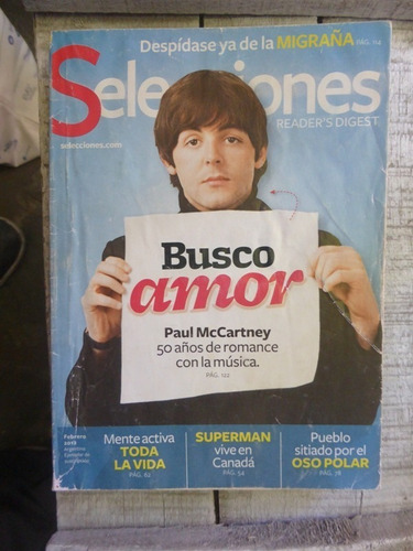 Selecciones Febrero 2012 - Paul Mccartney - El Amor - Sounes