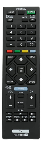 Control Remoto Compatible Con Tv Sony Rm-yd093 