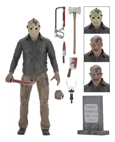 Mz Figura De Acción De Jason Voorhees De Neca Jason The