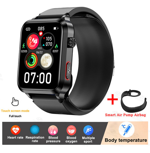Reloj Inteligente Smart Watch Airbag Presión Arterial 2024