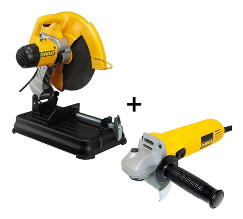 Tronzadora Metal 14 2300w + Pulidora 4.5 Dewalt D28730-b3a