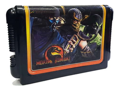 Cartucho Mortal Kombat | 16 Bits Retro -mg-