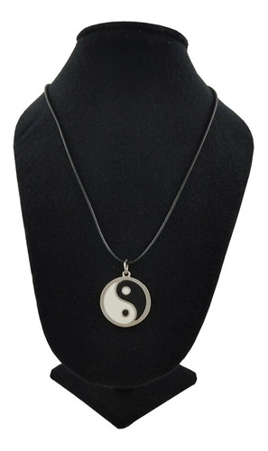 Dije Collar Naruto Hinata Hyuga Ying Yang Metal