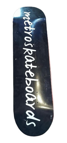 Tabla De Skate Metro Skateboards Modelo Blue 8.5