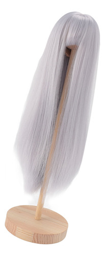Peluca De Muñeca De Pelo Largo Y Liso De 1/4 Para 7 A 8 PuLG