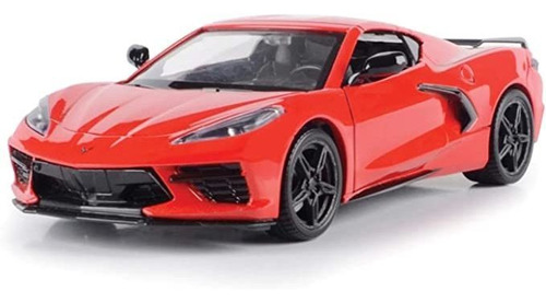 Motormax  - Chevrolet Corvette C8 Stingray Red Timeless Leg.