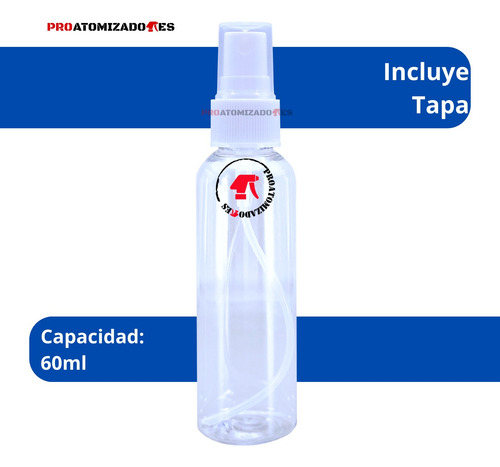 Atomizador De 60ml Recargable Multiuso Viaje Premium 700pzs