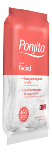 Esponja Facial Suave Ponjita 3pzas