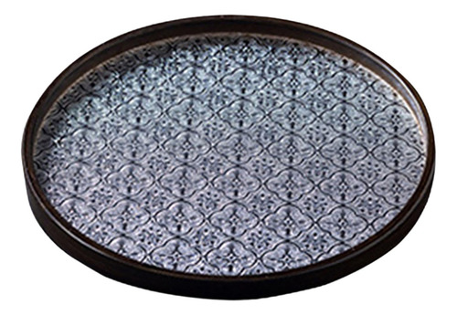 Bandeja Para Servir Con Flores De 30 Cm X 30 Cm X 2,4 Cm