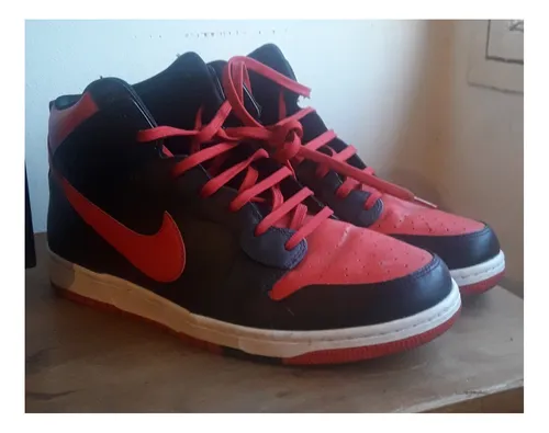 Nike dunk high red cheap bull
