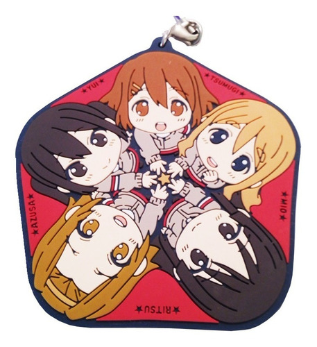 Strap Ruber K-on! Ritsu Azusa Yui Y1384 2