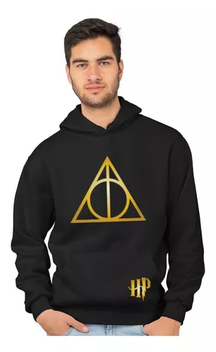 Sudadera Hombre Gorro Harry Potter Deathly Hallows