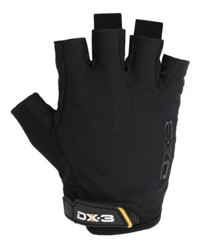 Luva Dx-3 Para Ciclismo Meio Dedo Black Wind 2.0