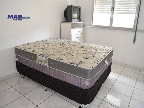 Imagem 5 de 9 de Apartamento À Venda No Guarujá, Próximo Da Praia, Sacada, 01 Vaga De Garagem. - Ap8093