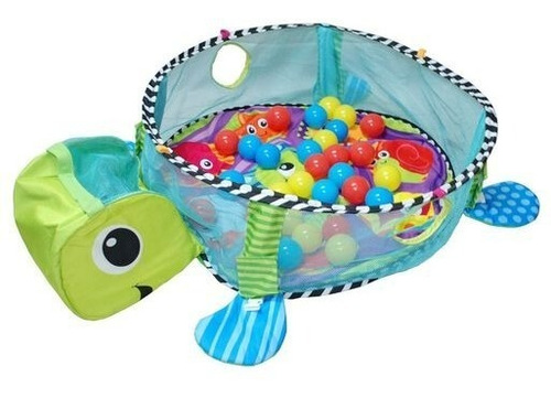 Gimnasio Tortuga Con Pelotitas Para Bebes