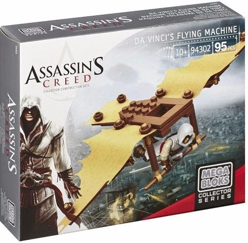 Figura Megablocks 94302 Assasin's Creed Máquina Da Vinci