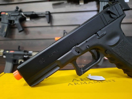 Imagem 4 de 8 de Airsoft Pistola Gbb Army R18 G18 Glock C/ Modo Rajada Nova!!