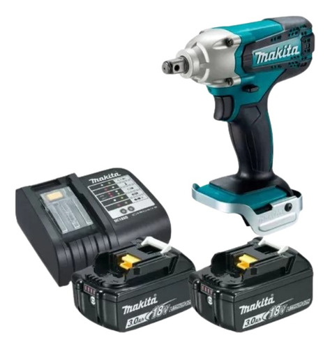 Chave De Impacto Com 2 Baterias 18v 3ah Dtw190 Makita Bivolt