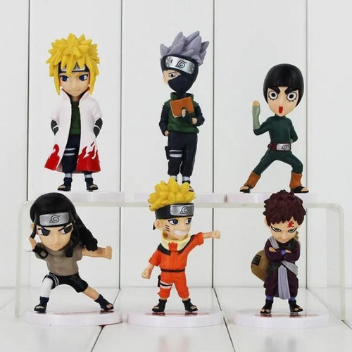 Pack Of 12 Anime Action Figures Naruto Pvc