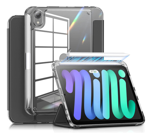 Infiland Funda Para iPad Mini 6 (8.3 Pulgadas, 2021), Parte