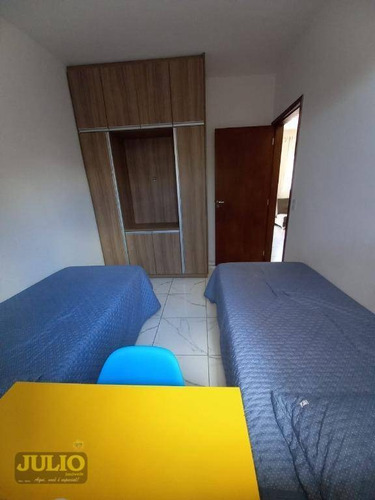 Imagem 3 de 9 de Entrada R$ 110 Mil E Saldo Direto Com A Construtora! Casa Com 2 Dormitórios, Lado Praia, 42 M² Por R$ 220.000 - Cibratel Ll - Itanhaém/sp - Ca4113
