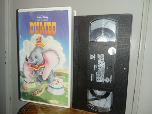 Dumbo Película Vhs Walt Disney En Español Latino
