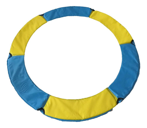 Almohadilla De Seguridad Para Trampolín, Amarillo Azul 1.5m