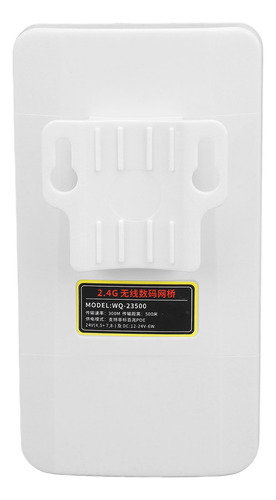Kit De Puente Wifi Inalámbrico De 2,4 G, 300 Mbps, 500 M, Pu