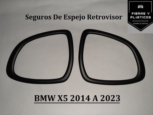 Seguros De Espejos Retrovisor En Fibra De Vidrio Bmw X5