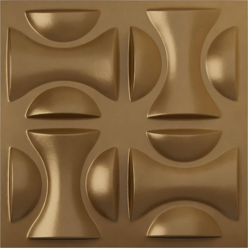 Panel Decorativo Ekena Millwork Con Efecto 3d Color Oro