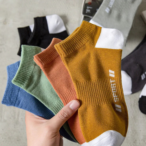 10 Pares De Calcetines Deportivos Transpirables Para Hombre