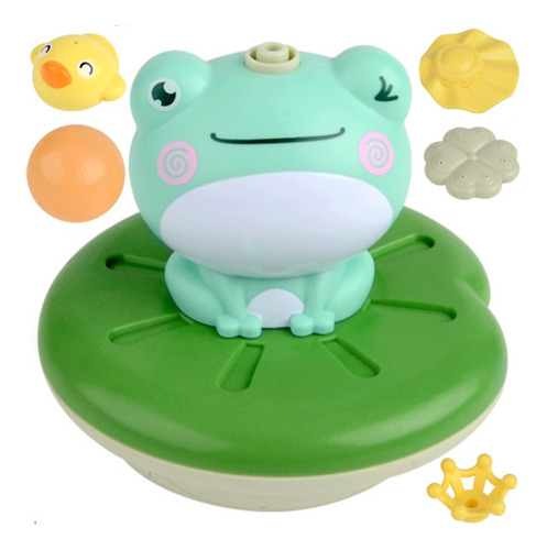 Bath Toys Frog Juego De Regadera De Agua Flotante