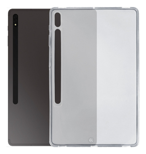 Funda De Tableta De Tpu (transparente) For Galaxy Tab S7 Fe