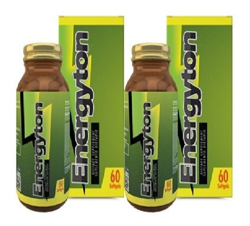 2  Energyton Plus 60 Softgels - Unidad a $2133