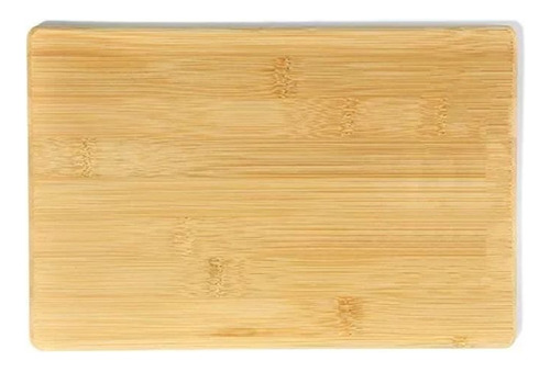 Tabla Bambú Para Cortar 26x20cm Cocina Hogar