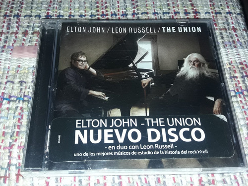 Elton John / Leon Russell - The Union - Cd Impecable 