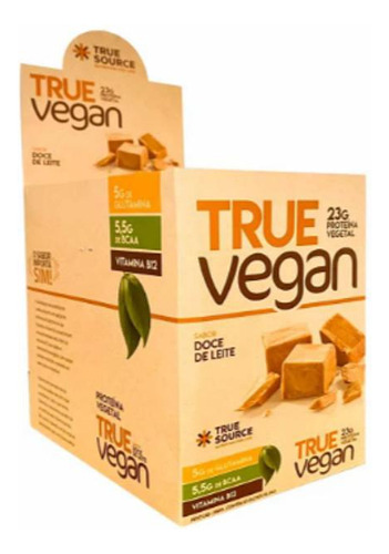 Proteína True Vegan Doce De Leite 34g - True Source
