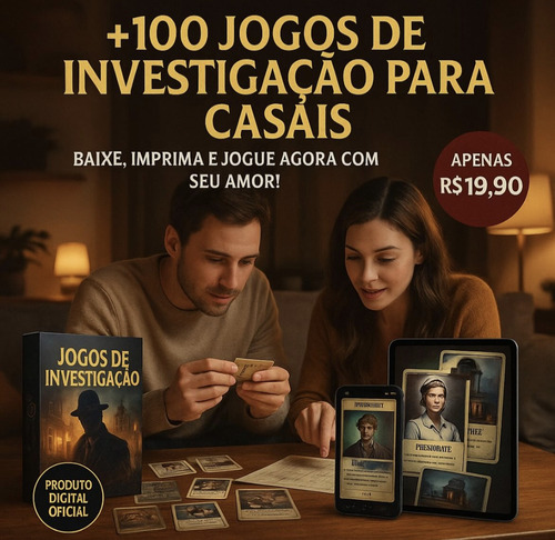 +100 Jogos Investigativos Detetive
