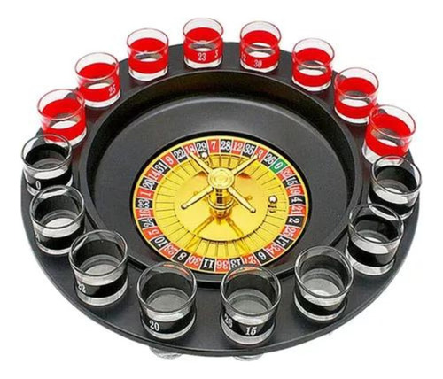 Casino Ruleta De 16 Tiros Caballitos Fiesta Juegos De Beber