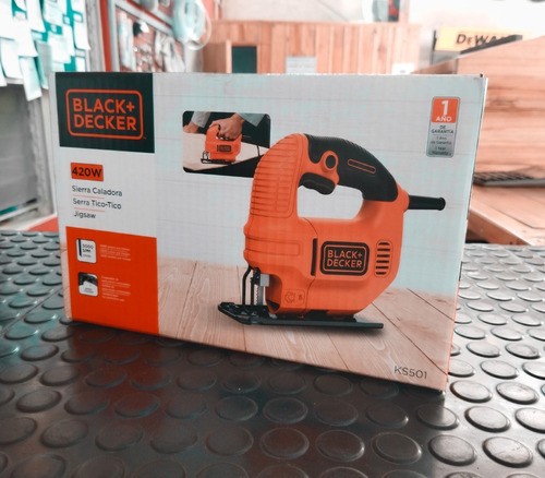 Sierra Caladora 420w 3000rpm Black&decker