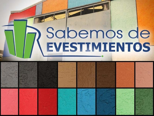 Revestimiento Plástico Revemix 6 Cuotas Color Pastel
