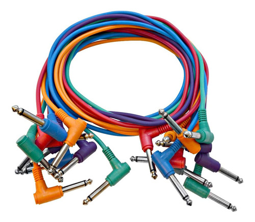 Sarapc310 Paquete De 3 Cables De Conexión Ts De 1/4  Ã...