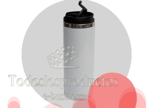 Imagen 3 de 7 de Termo De Aluminio 400ml 1pz Doble Pared Sublimacion Sublimar