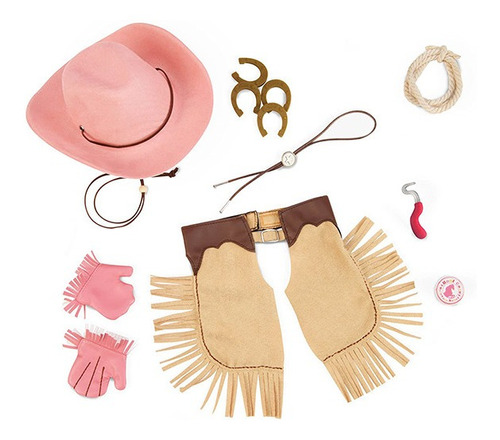 Set Accesorios Rodeo Our Generation