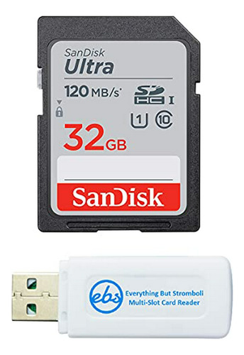 Tarjeta De Memoria  32gb Sdhc Ultra Para Cámara Sony Alpha A