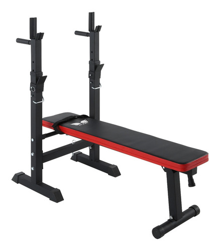 Imagen 1 de 7 de Banco Plano Con Soporte Para Barra, Plegable Envio Gratis !!